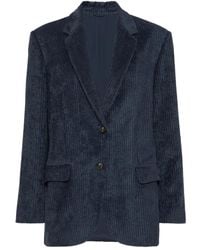 Brunello Cucinelli - Blazer A Coste - Lyst