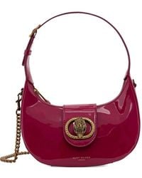 Kurt Geiger - エナメルレザー ショルダーバッグ - Lyst