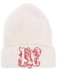 Palm Angels - Beanie With Dragon - Lyst