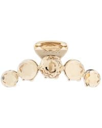 Jimmy Choo - Finish Crystal Claw Hair Clip Accessories - Lyst