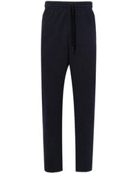Harris Wharf London - Cotton-Blend Seersucker Trousers - Lyst