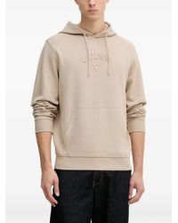 Guess - Hooded Logo Sweatshirt - Lyst