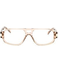MCM - Pilot-Frame Glasses - Lyst