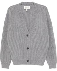 Twp - Gerippter Cardigan aus Kaschmir - Lyst