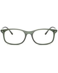 Ray-Ban - Rectangle-Frame Glasses - Lyst