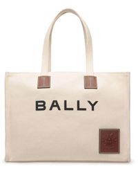Bally - Akelei Shopper mit Logo-Print - Lyst