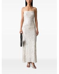 Bardot - Sinclaire Sequin-Embellished Floral-Motif Maxi Dress - Lyst