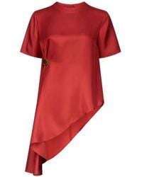 Loulou de Saison - Madea Draped Asymmetric Top - Lyst