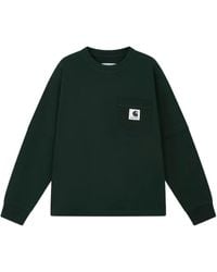 Sacai - X Carhartt Wip Cotton Jersey T-Shirt - Lyst