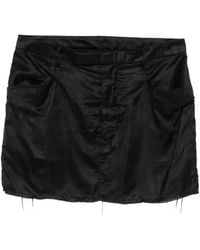 Rick Owens - フレイド ミニスカート - Lyst