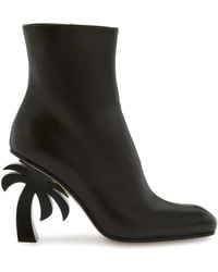 Palm Angels - Bottines Palm En Cuir - Lyst