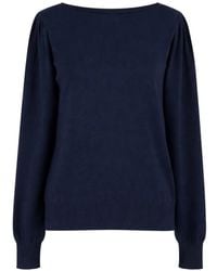 Twinset - Pull À Épaules Froncées Et Découpe - Lyst