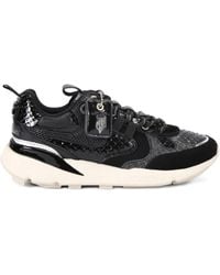 Kurt Geiger - Baskets Kurt Runner À Effet Peau De Serpent - Lyst