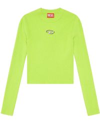 DIESEL - M-Valary Logo-Plaque Top - Lyst