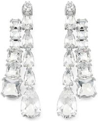 Swarovski - Matrix Crystal Earrings - Lyst