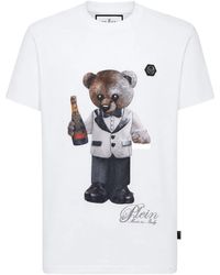 Philipp Plein - Round-Neck T-Shirt Teddy Waiter - Lyst