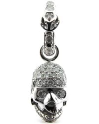 Loree Rodkin - 14K Diamond Skull-Head Pendant - Lyst