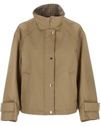 Pennyblack - High-Neck Press-Stud Jacket - Lyst