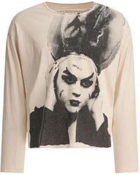 RRR123 - Clayton Portrait-Print Long-Sleeve T-Shirt - Lyst