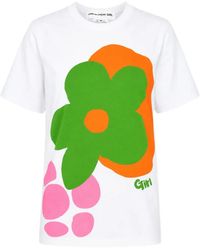 Comme des Garçons - Floral-Print T-Shirt - Lyst