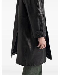 prada-black-Manteau-A-