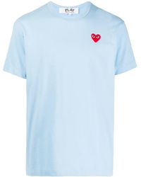 COMME DES GARÇONS PLAY - Little Heart Logo T-Shirt - Lyst