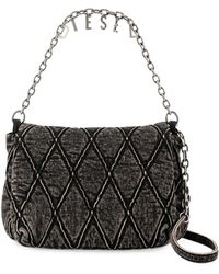 DIESEL - Sac Porté Épaule Charm D Moyen - Lyst