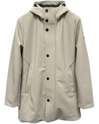 Heskimo - Kapuzenmantel mit Knopfverschluss - Lyst