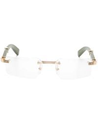 Cartier - Rimless Glasses - Lyst