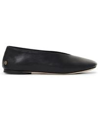 Anine Bing - Ana Flats Smooth Leather - Lyst