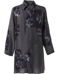 Yohji Yamamoto - Floral-Print Shirt - Lyst