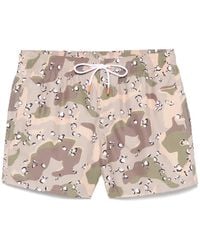 Sundek - Badeshorts Mit Camouflage-Print - Lyst