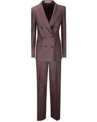 Tagliatore - Double-breasted Trouser Suit - Lyst