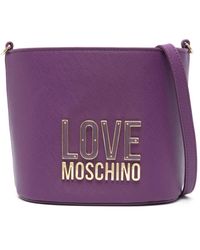 Love Moschino - Sac seau à logo lettre - Lyst