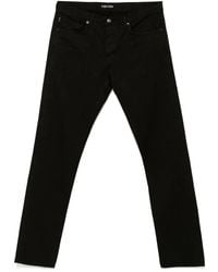 Tom Ford - Compact Twill Slim-Fit Jeans - Lyst