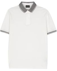Emporio Armani - Klassisches Poloshirt - Lyst