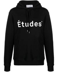 Etudes Studio - Klein Logo-print Organic Cotton Hoodie - Lyst