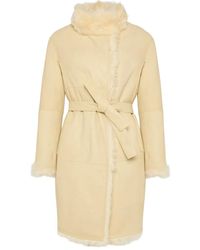 Yves Salomon - Reversible Toscana Lambskin Coat - Lyst