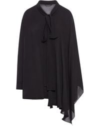 Balenciaga - Scarf Blouse - Lyst