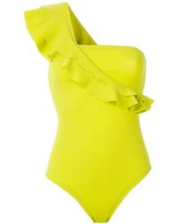 Clube Bossa Maillot de bain Siola volanté - Jaune