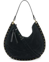 Isabel Marant - Oskan Soft L Suede Bag - Lyst