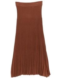 N.Peal Cashmere - Pleated Skirt - Lyst