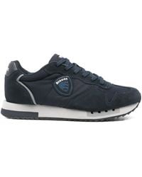 Blauer - Sneakers mit Logo-Patch - Lyst