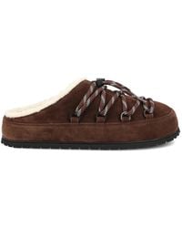 Prada - Mules À Doublure En Peau Lainée - Lyst