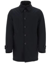 Herno - Classic Buttoned Coat - Lyst