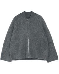 Vera Wang - Viola Varsity Bouclé Jacket - Lyst