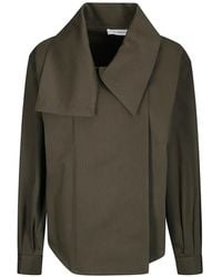 Niccolò Pasqualetti - Luna Herringbone Shirt Jacket - Lyst