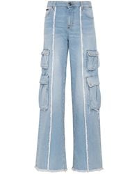Philipp Plein - Vaqueros Anchos Tipo Cargo - Lyst