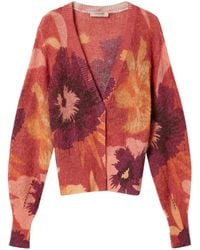 Twinset - Floral-Print Cardigan - Lyst