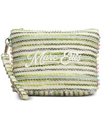 Marc Ellis - Cassy Indy Bead-Embellished Striped Clutch Bag - Lyst